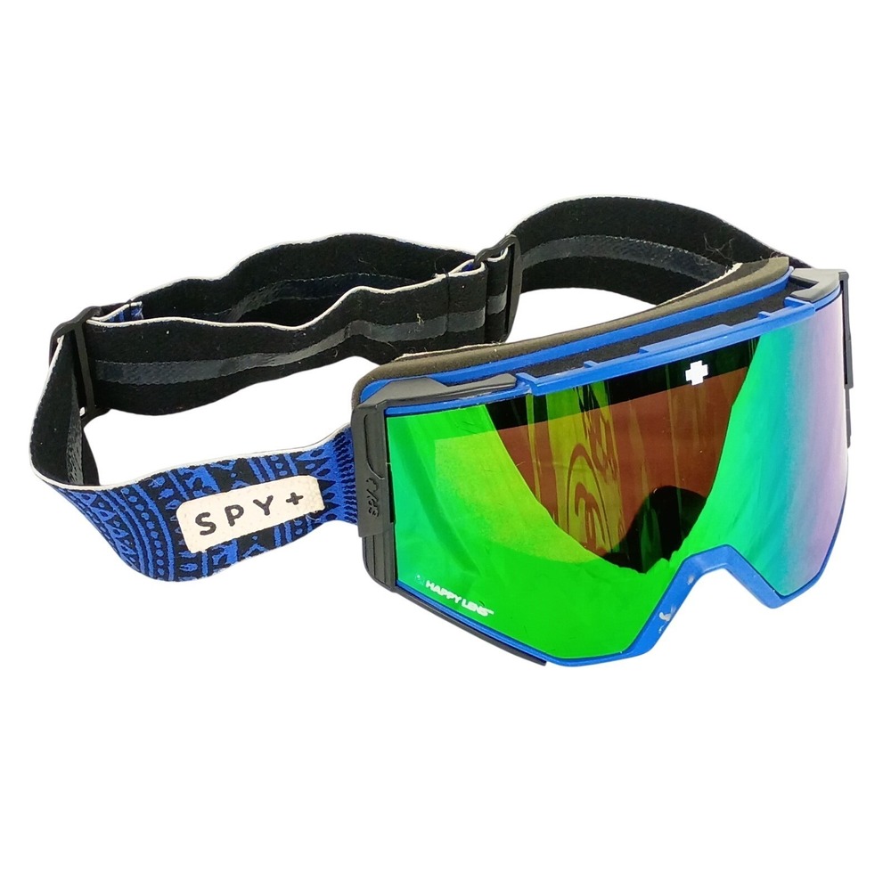 Spy Optic Ace Phil Casabon Ski Snowboard Goggles Happy Lens Mirrored Blue